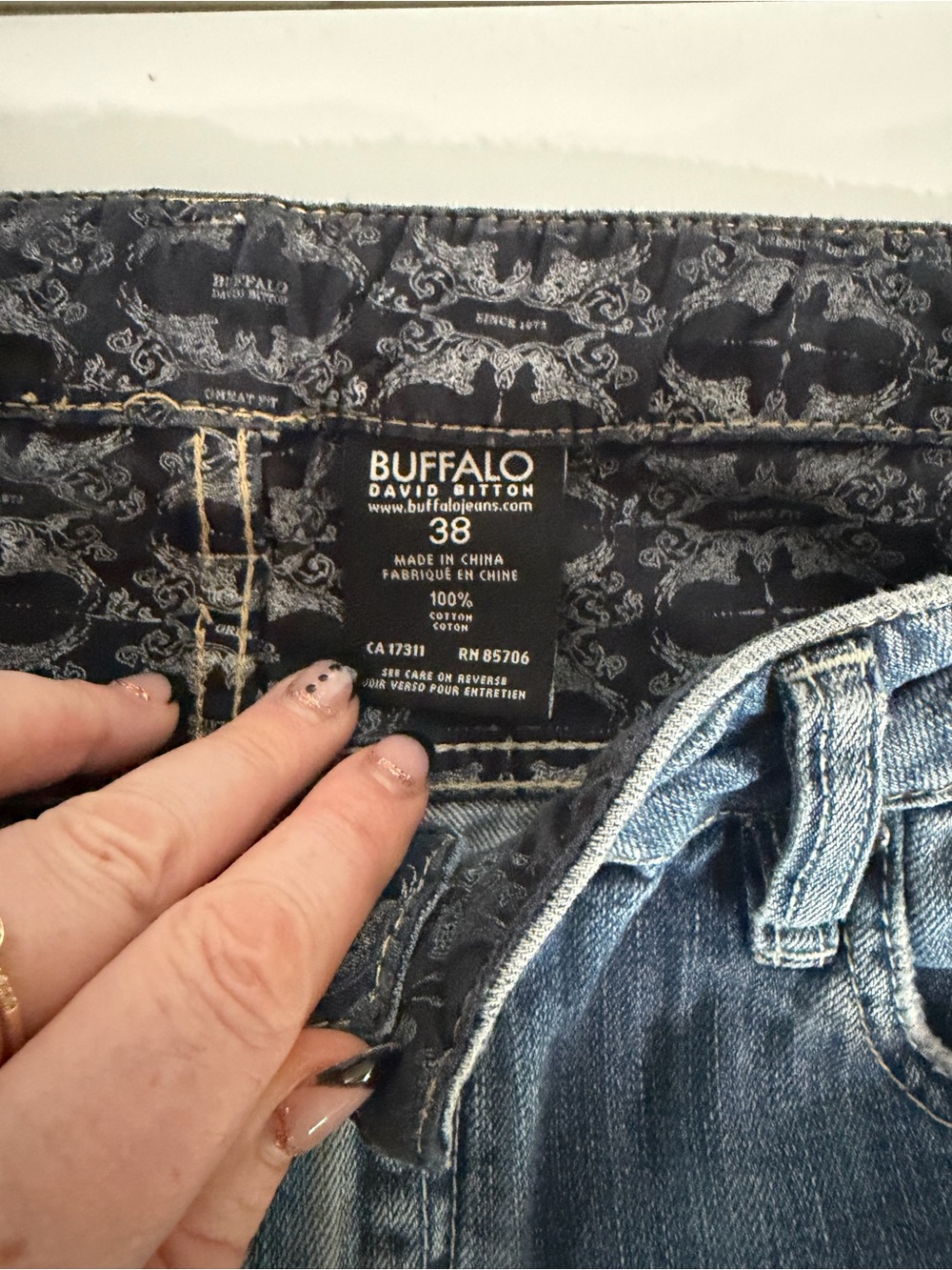 Buffalo David Bitton Driven Jeans Men's Size 38 X 30